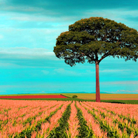 â•°â˜†â•®áƒ¦ â€ tree in the fieldâ€áƒ¦ â•°â˜†â•®