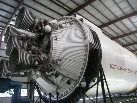 Saturn V Rocket at the Johnson Space Center