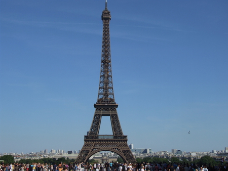 Eiffel Tower - paris, monument, modern, eiffel tower