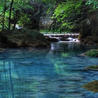 River Urederra, Navarre, Spain