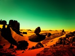 colorful desert