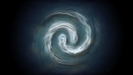 smoke - circle, hd, smoke, abstract