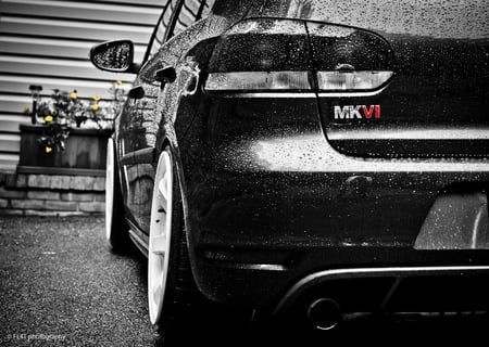 Black MK Vl - sport, vw, slide, vl, mk