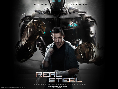 Real Steel - real steel, hugh jackman, boxing, evangeline lilly, dakota goyo