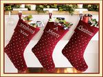 Stockings Hung by the Fireplace With Care