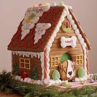 Doggies Gingerbread House