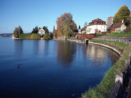 WATERSIDE - house, water, nature, lakes