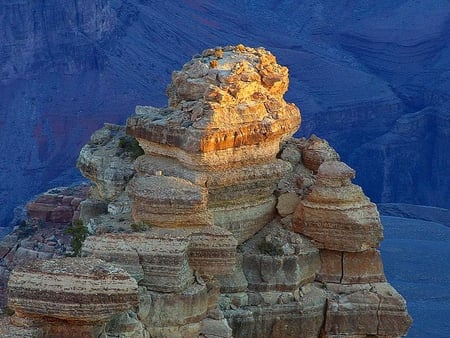 Grand-Canyon-At-Sunset - picture, at-sunset, cool, grand-canyon