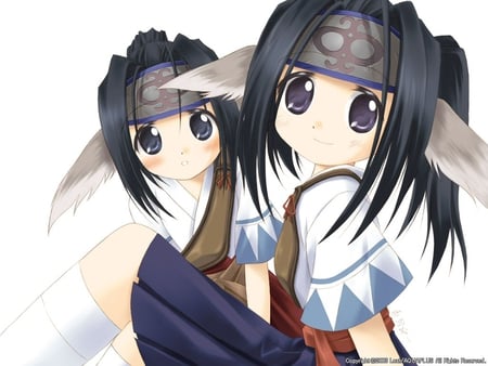 Utawarerumono - chibi, cute, utawarerumono, anime