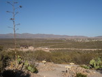 Overlooking The Arizona Desert From Boothill Cemetery