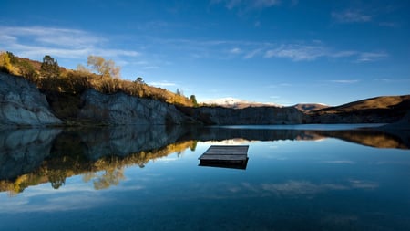 Beautiful - lake, nature, beautiful, sky