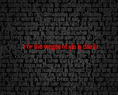 The wages of sin are death - religion, entertainment, people, other