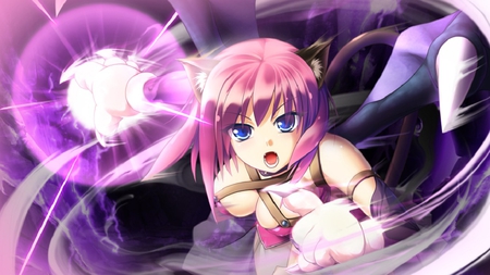 Kitty Power - powerfull, cg, game, sexy, hot, girl