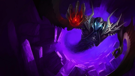 league of legend - evil, creature, league of legend, demonic, monster, game, dark