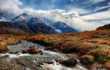 Mountains - clouds, mountains, nature, other