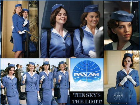 The Sky's The Limit With Pan Am - pan am, christina ricci, pan am tv show, pan am stewardesses