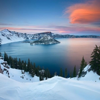 Crater Lake National Park.
