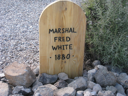 Fred White Tombtone from Boothill Cemetary - arizona, boothill, tombstone, az