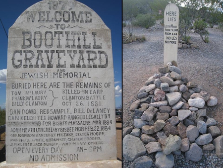 Boothill Cemetary - lester moore, az, boothill, tombstone