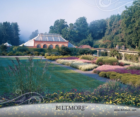 Biltmore Walled Garden - biltmore, estate, garden, landscape architecture