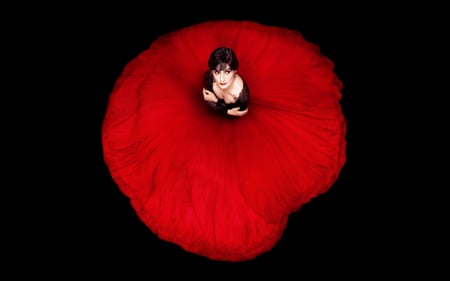 Enya - singer, music, enya, red