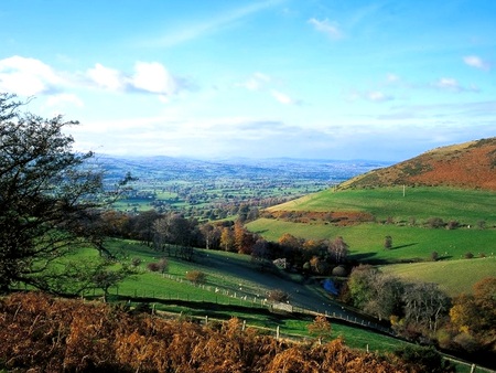 Green Valley - valley, nature, green, other