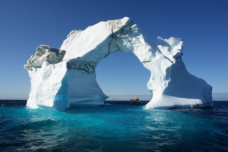 Iceberg - ice, cold, arch, iceberg, cool