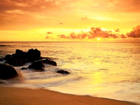 Beach - sea, nature, beach, other