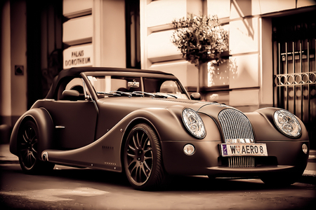 morgan___aero - city, old, car, nice