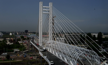 Basarab bridge-Bucharest(4) - basarab, modern, bucharest, architecture, bridge