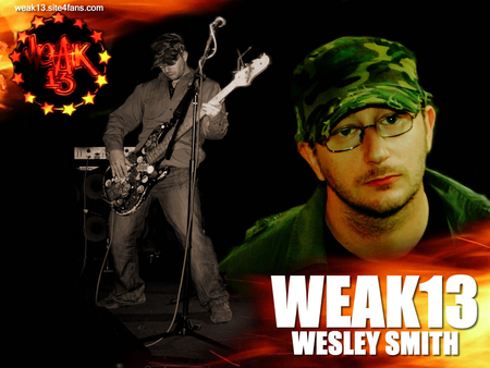 WEAK13 - Wesley Smith - grunge, metal, punk, rock, wesley smith, weak13, alternative