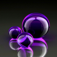 purple orbs