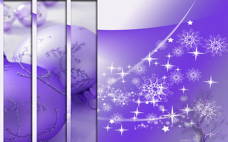 â•°â˜†â•®áƒ¦ â€purple-xmas-decorâ€áƒ¦ â•°â˜†â•® - holiday, wp, decor, christmas