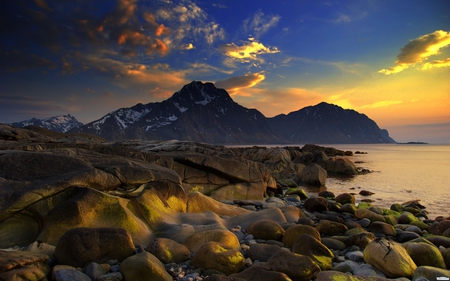 Beach - sunset, beach, atardecer, scenic, love