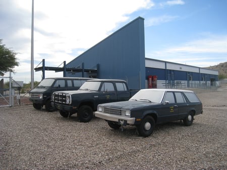 Air Force Vehicles from The Titan Missile Museum - cars, titan missile, titan missile museum, air force