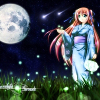 "Moonlight Serenade" , for my friend Kiyo ( Kiyohime ) :)