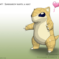 Sandshrew wants a Hug