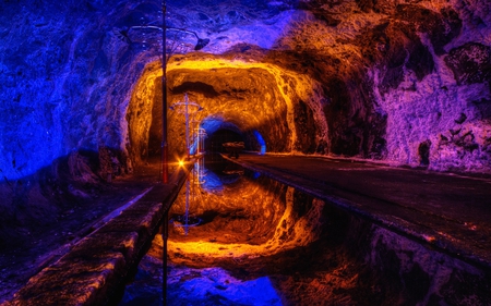 salt mine ..nemocon ,colombia - travel, mine, photography, colombia