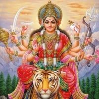 Hindu Goddess Mata (Durga) My Saviour and Lord.