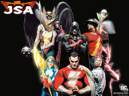 Justice Society - justice society, comics, jsa, dc, heroes