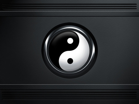 Yin Yang - black, balance, white, continual