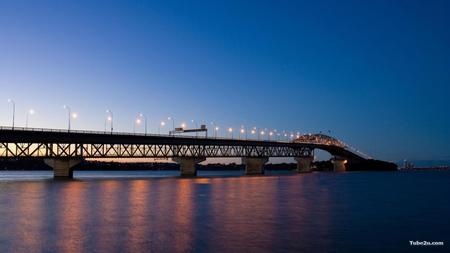 long bridge - sea, bridge