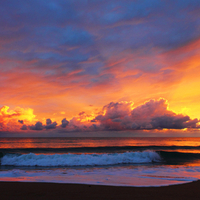 Beautiful Sea And Sky