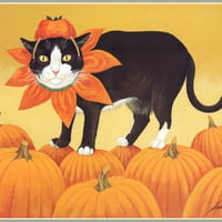 Halloween cat by Lowell Herrero