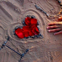 love in the sand