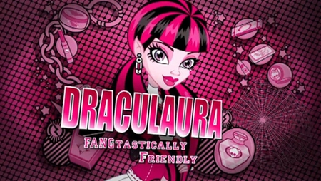 Draculara - pink, monster, draculara, monster high, girl, vampire