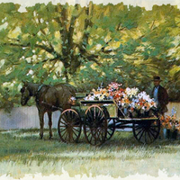 Flower Wagon