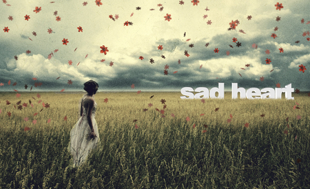 sad heart