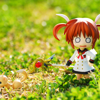 Chibi Nanoha Takamachi & Yuuno