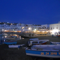 Mykonos, Greece at Night